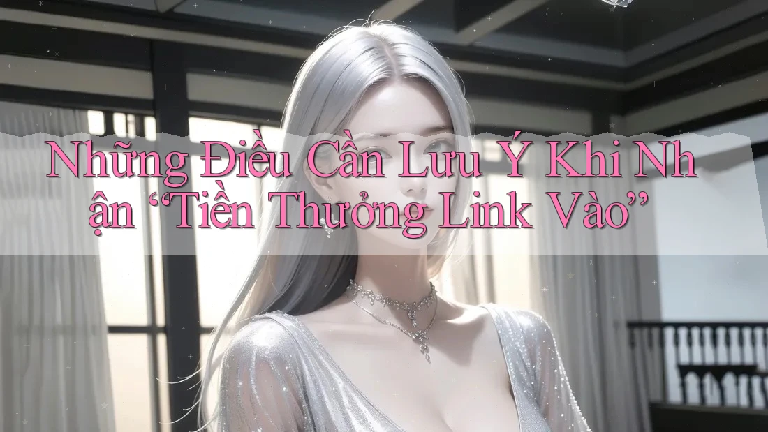 Những Điều Cần Lưu Ý Khi Nhận “Tiền Thưởng Link Vào”