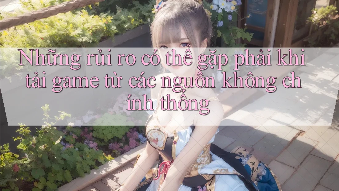 Những rủi ro có thể gặp phải khi tải game từ các nguồn không chính thống