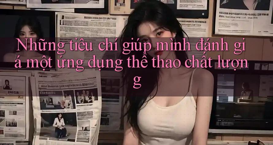 Những tiêu chí giúp mình đánh giá một ứng dụng thể thao chất lượng