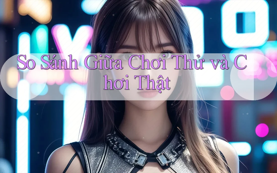 So Sánh Giữa Chơi Thử và Chơi Thật So Sánh Giữa Chơi Thử và Chơi Thật