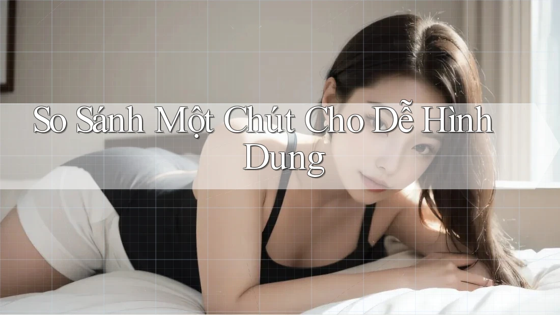 So sánh một chút cho dễ hình dung