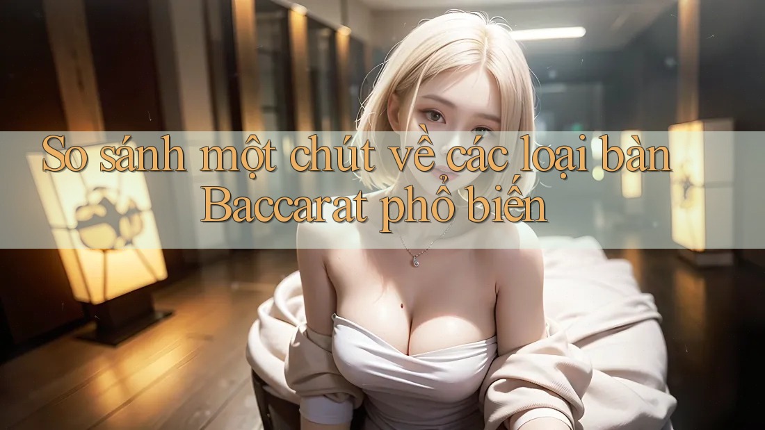So sánh một chút về các loại bàn Baccarat phổ biến