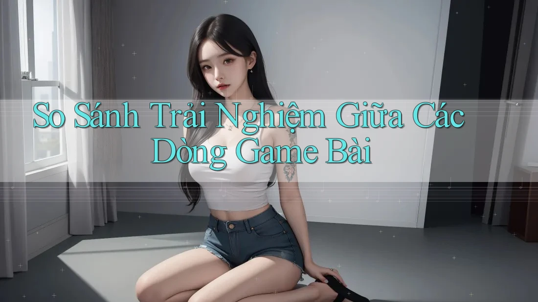So Sánh Trải Nghiệm Giữa Các Dòng Game Bài