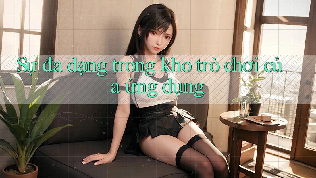 Sự đa dạng trong kho trò chơi của ứng dụng
