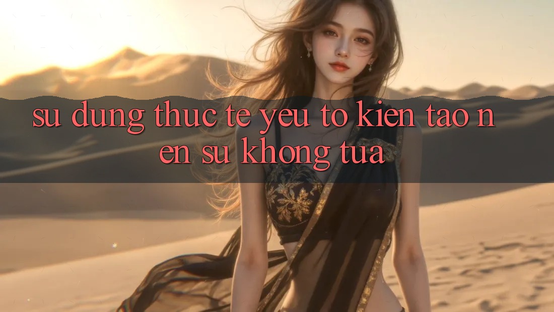 Sử dụng Thực Tế: Yếu Tố Kiến tạo Nên Sự Không tựa