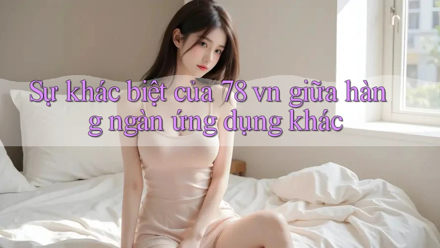 Sự khác biệt của 78 vn giữa hàng ngàn ứng dụng khác