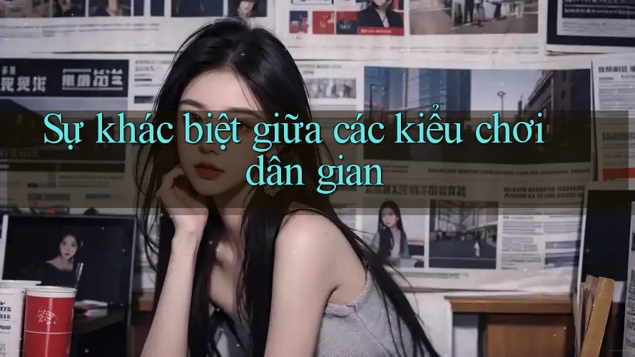Sự khác biệt giữa các kiểu chơi dân gian Sự khác biệt giữa các kiểu chơi dân gian