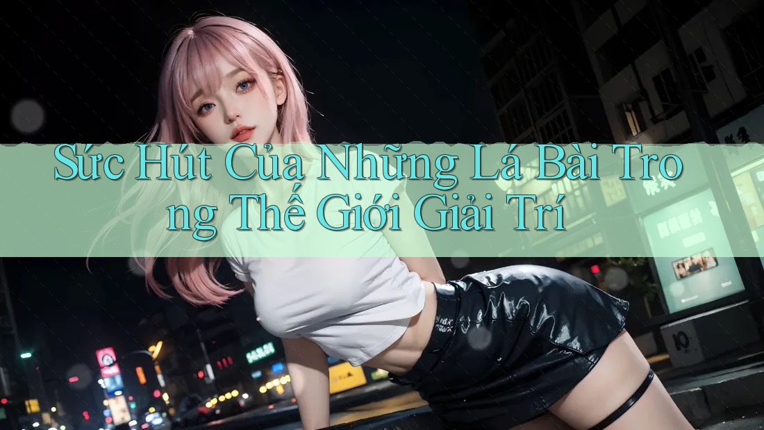 Sức Hút Của Những Lá Bài Trong Thế Giới Giải Trí