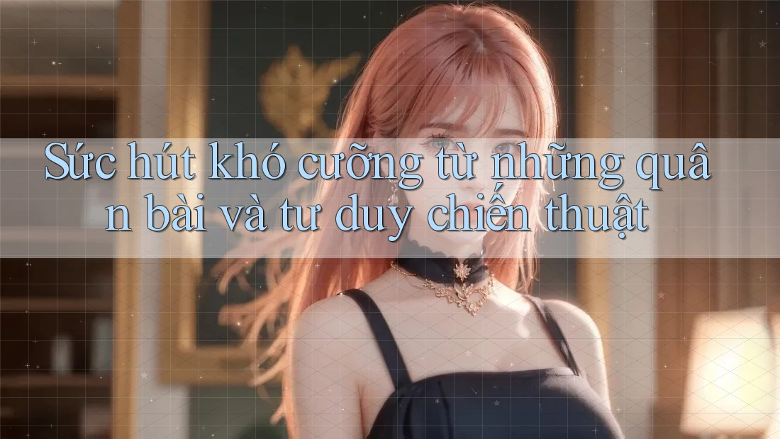 Sức hút khó cưỡng từ những quân bài và tư duy chiến thuật Sức hút khó cưỡng từ những quân bài và tư duy chiến thuật