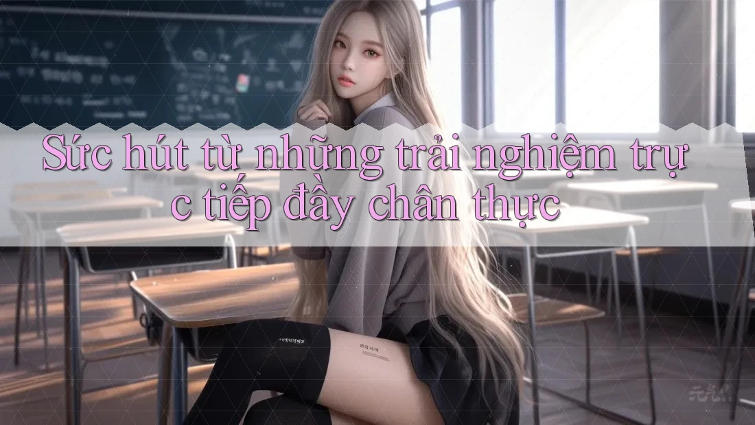 Sức hút từ những trải nghiệm trực tiếp đầy chân thực