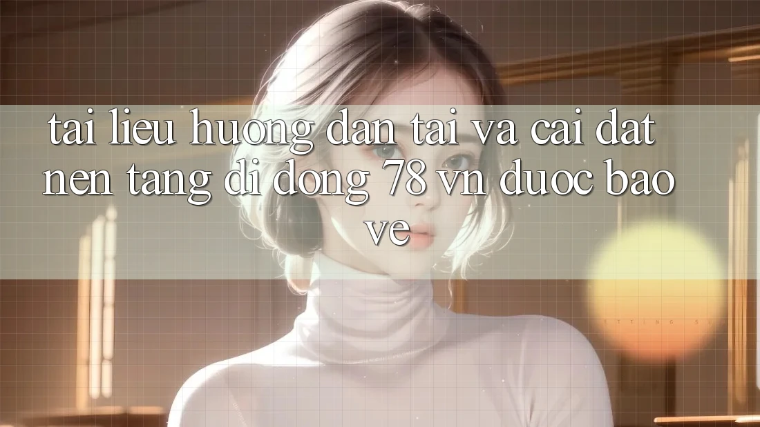 Tài liệu hướng dẫn Tải Và Cài Đặt Nền tảng di động 78 vn Được bảo vệ