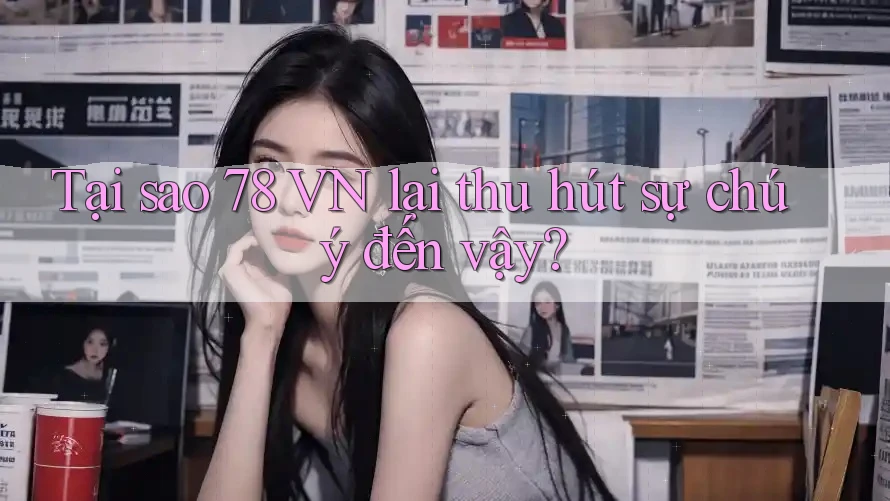 Tại sao 78 VN lại thu hút sự chú ý đến vậy?
