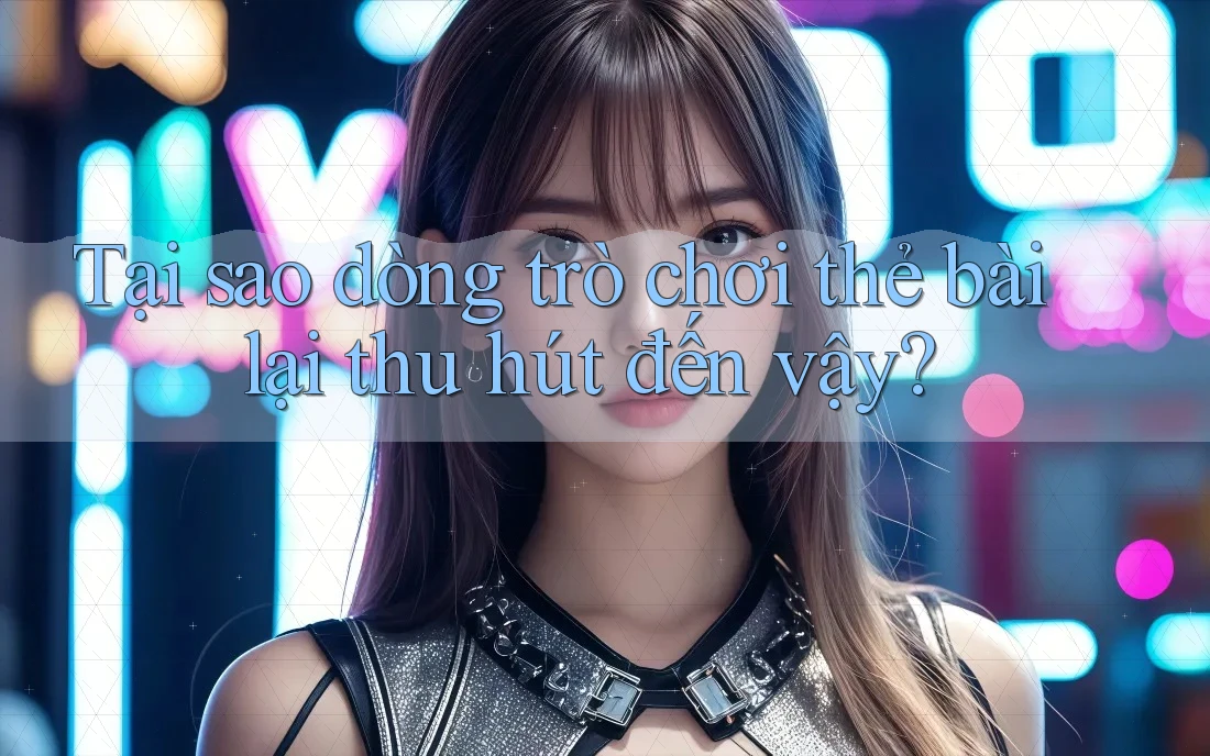 Tại sao dòng trò chơi thẻ bài lại thu hút đến vậy?