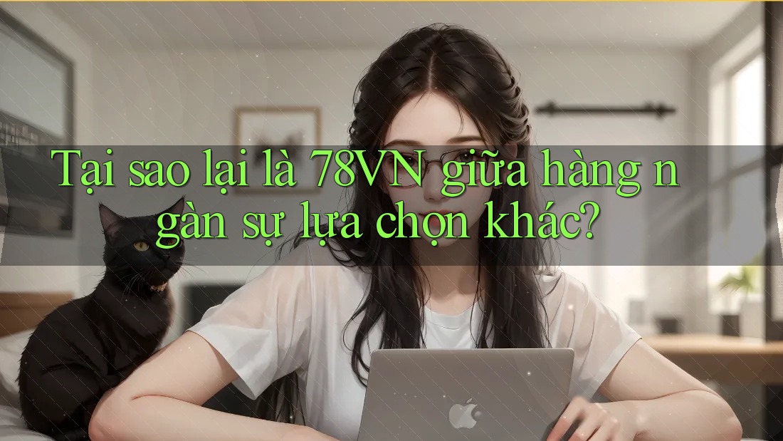 Tại sao lại là 78VN giữa hàng ngàn sự lựa chọn khác?