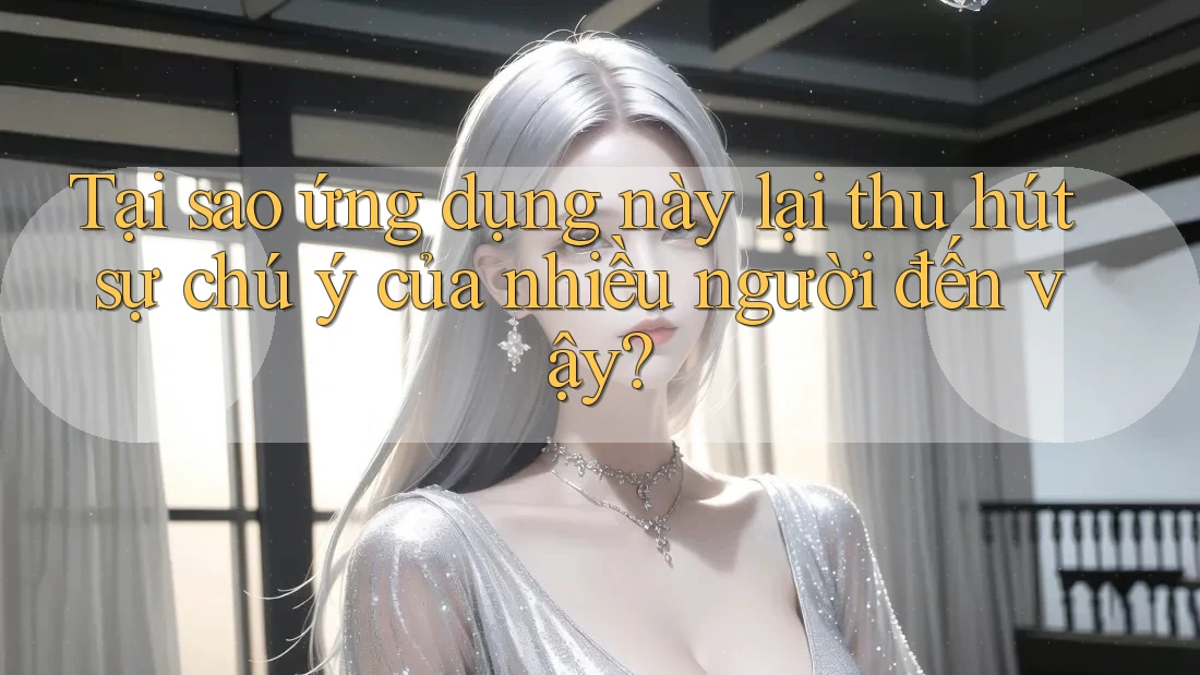 Tại sao ứng dụng này lại thu hút sự chú ý của nhiều người đến vậy?