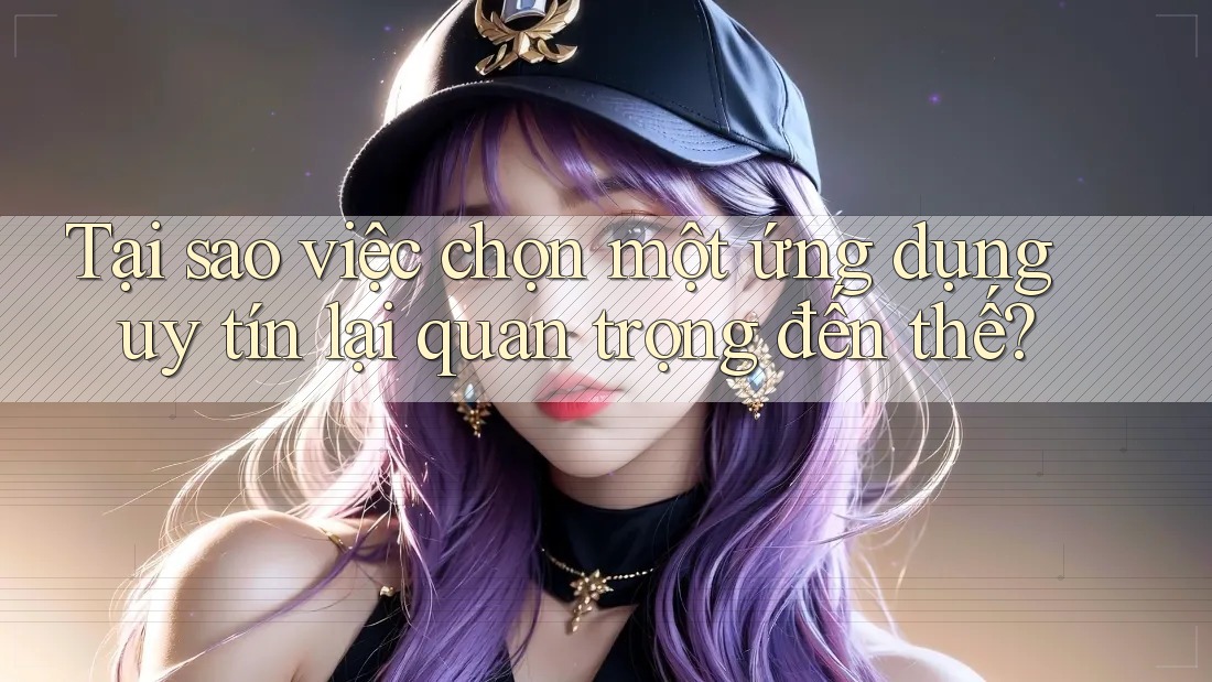 Tại sao việc chọn một ứng dụng uy tín lại quan trọng đến thế?