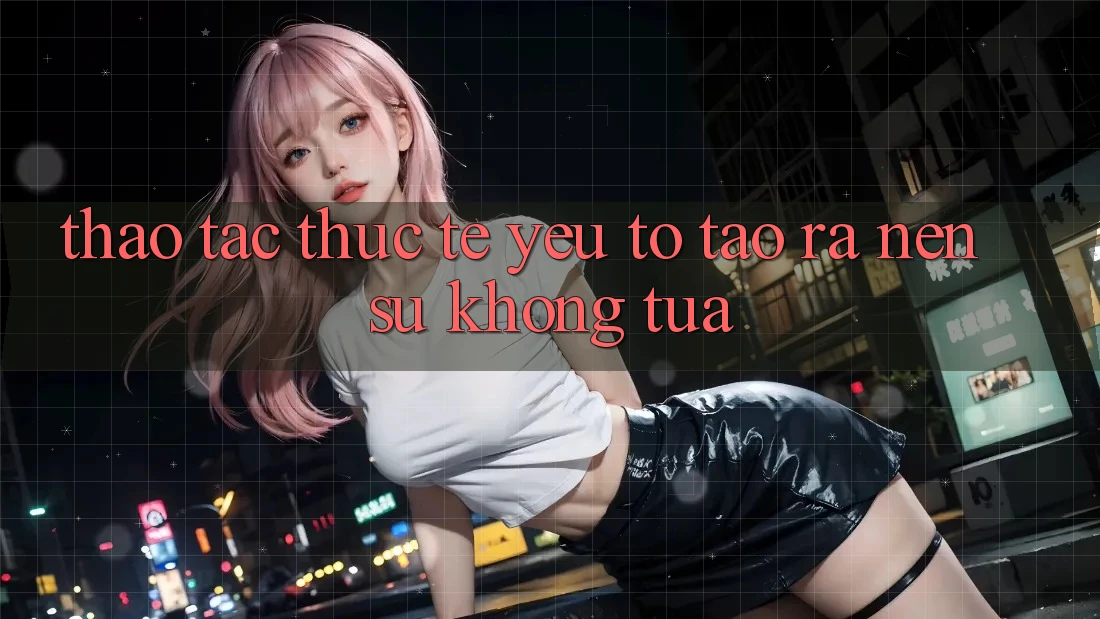 Thao tác Thực Tế: Yếu Tố Tạo ra Nên Sự Không tựa