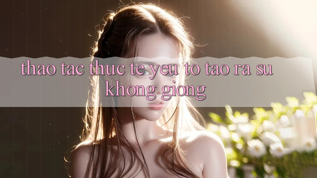 Thao tác Thực Tế: Yếu Tố Tạo ra Sự Không giống
