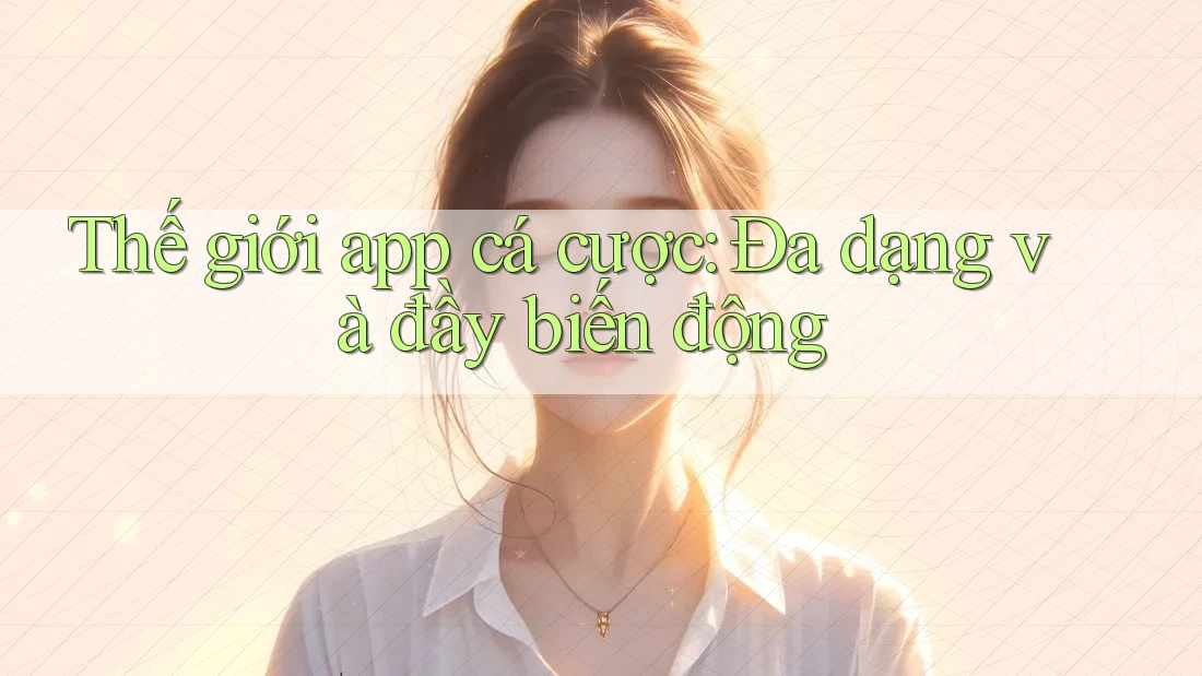 Thế giới app cá cược: Đa dạng và đầy biến động Thế giới app cá cược: Đa dạng và đầy biến động