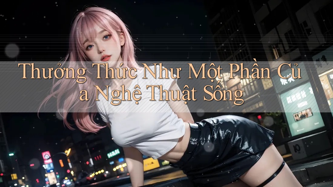 Thưởng Thức Như Một Phần Của Nghệ Thuật Sống Thưởng Thức Như Một Phần Của Nghệ Thuật Sống