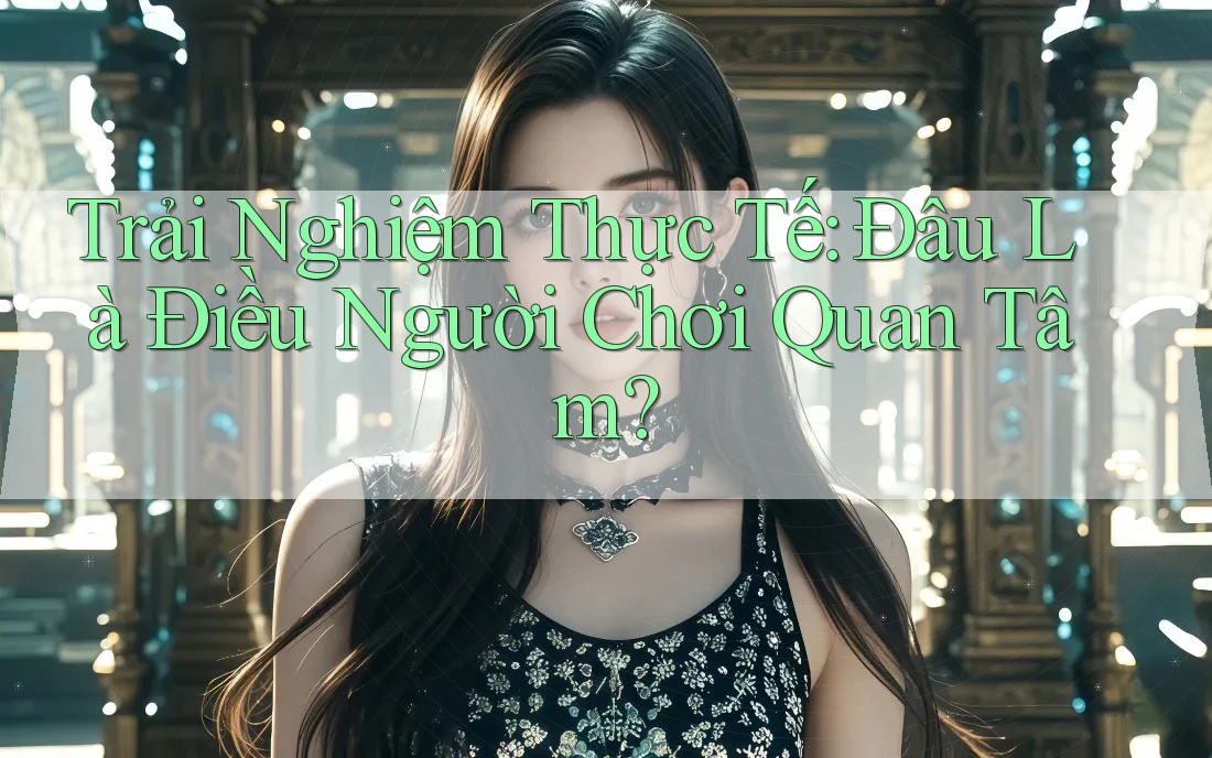 Trải Nghiệm Thực Tế: Đâu Là Điều Người Chơi Quan Tâm?