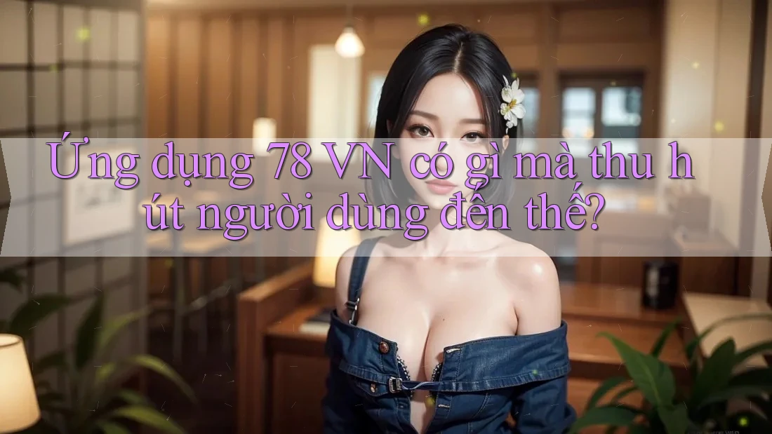 Ứng dụng 78 VN có gì mà thu hút người dùng đến thế? Ứng dụng 78 VN có gì mà thu hút người dùng đến thế?