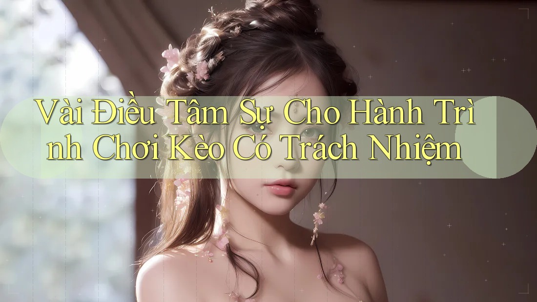 Vài Điều Tâm Sự Cho Hành Trình Chơi Kèo Có Trách Nhiệm