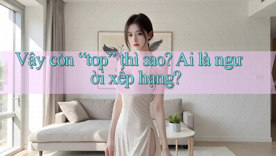 Vậy còn “top” thì sao? Ai là người xếp hạng?