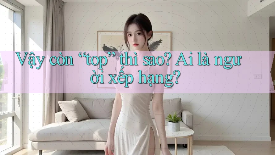 Vậy còn “top” thì sao? Ai là người xếp hạng?