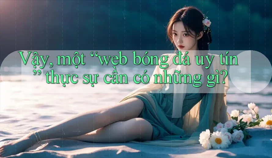 Vậy, một “web bóng đá uy tín” thực sự cần có những gì?