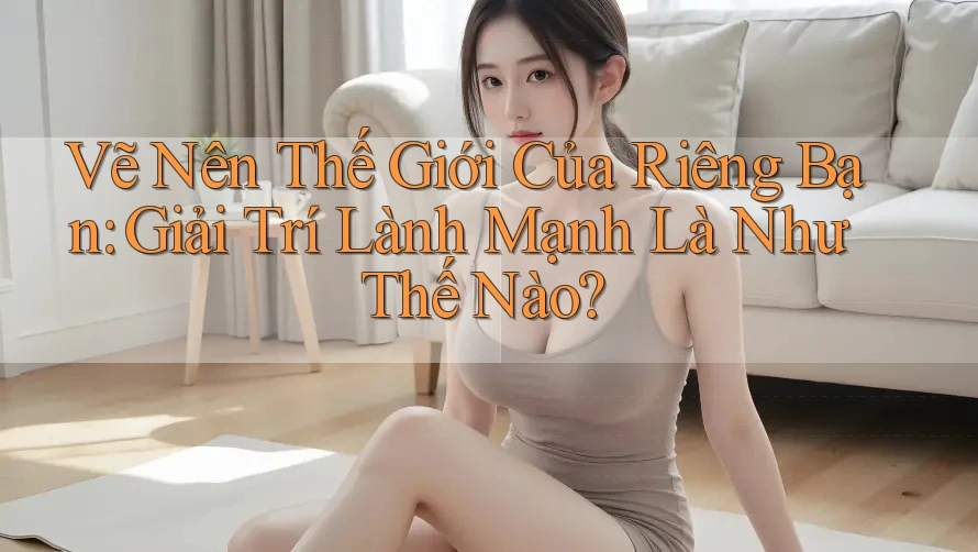 Vẽ Nên Thế Giới Của Riêng Bạn: Giải Trí Lành Mạnh Là Như Thế Nào?