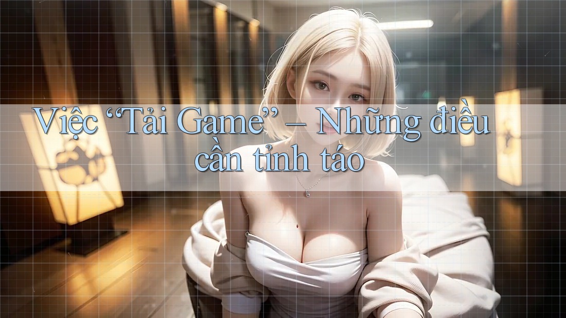 Việc “Tải Game” – Những điều cần tỉnh táo
