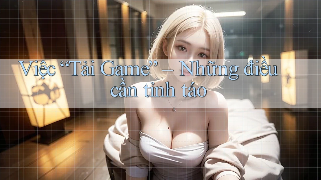 Việc “Tải Game” – Những điều cần tỉnh táo