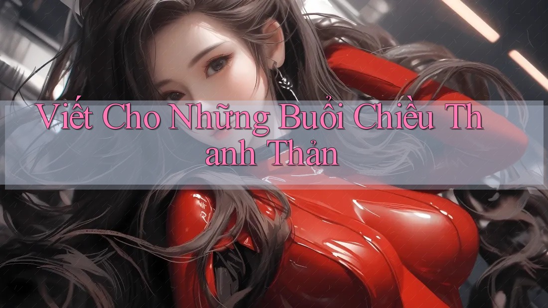 Viết Cho Những Buổi Chiều Thanh Thản