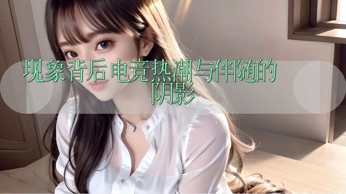 现象背后：电竞热潮与伴随的阴影